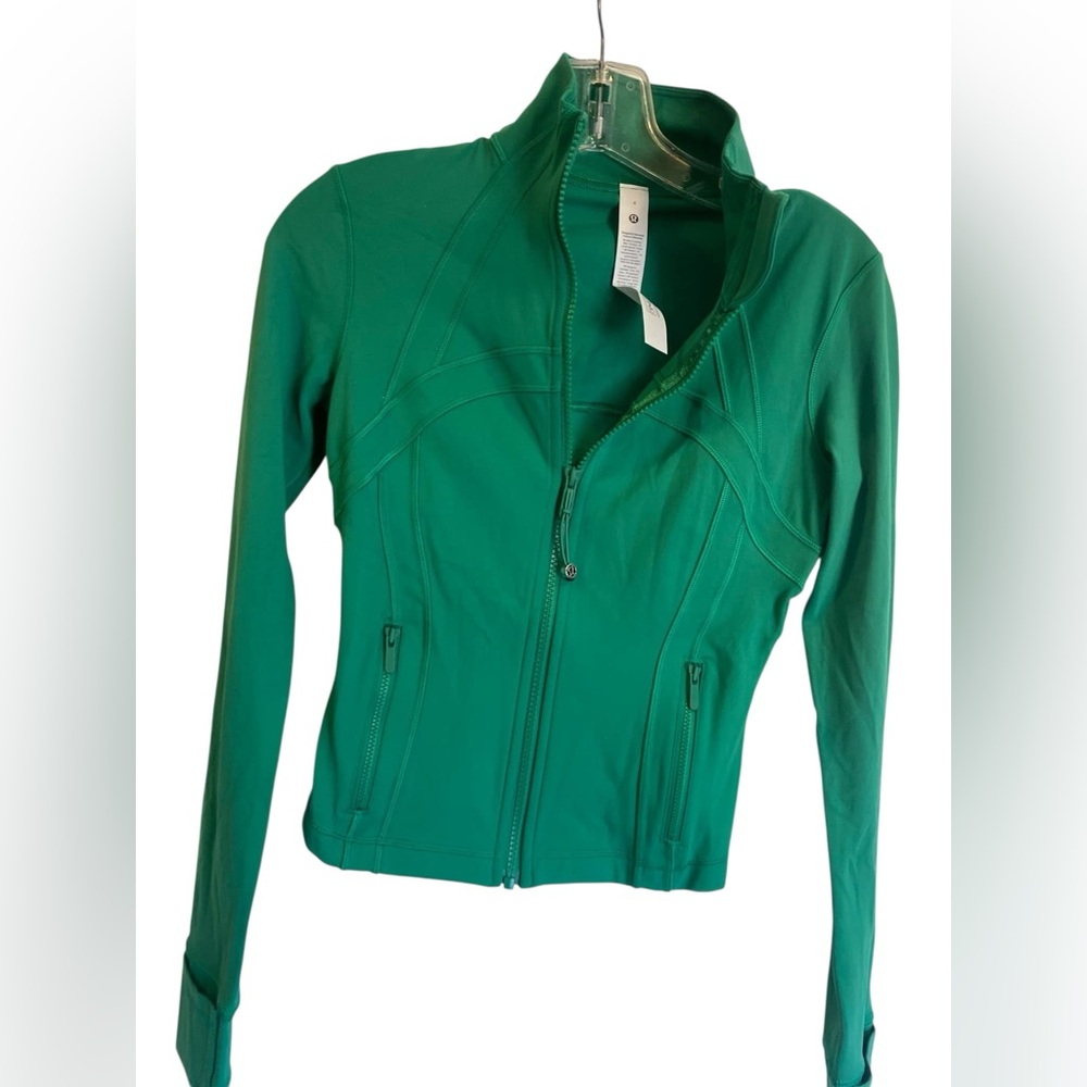 lululemon athletica Green Zip-Up Athletic Jacket